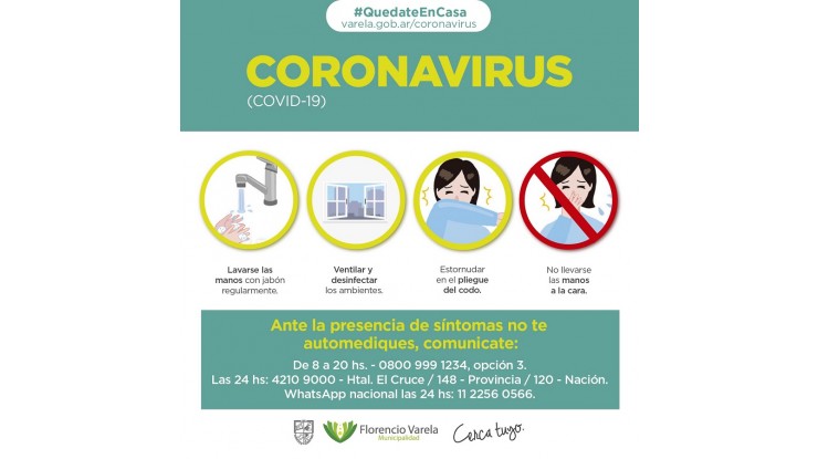 Coronavirus: confirmaron dos nuevos casos en F. Varela